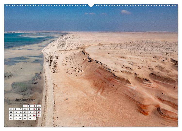 Produktbild: Die Emirate - Im Land der sieben Seelen (hochwertiger Premium Wandkalender 2026 DIN A2 quer), Kunstdruck in Hochglanz