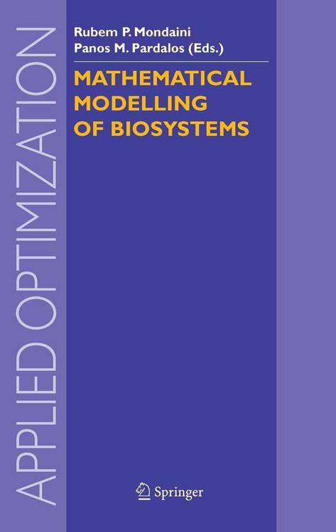 Produktbild: Mathematical Modelling of Biosystems