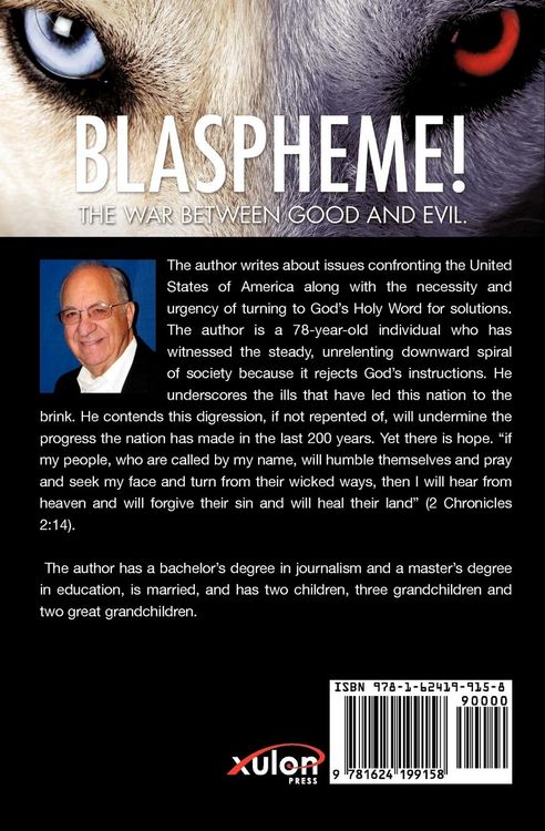 Produktbild: Blaspheme! The war between good and evil. Which wolf wins?