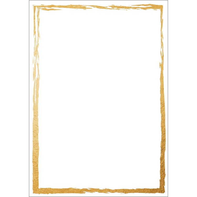 Produktbild: SIGEL Design-Papier, Golden frame