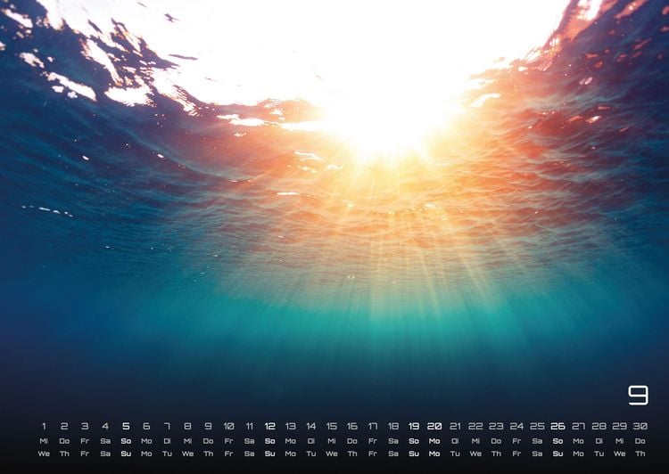 Produktbild: Meer &ndash; Im Rhythmus der Gezeiten! - 2027 - Kalender DIN A2
