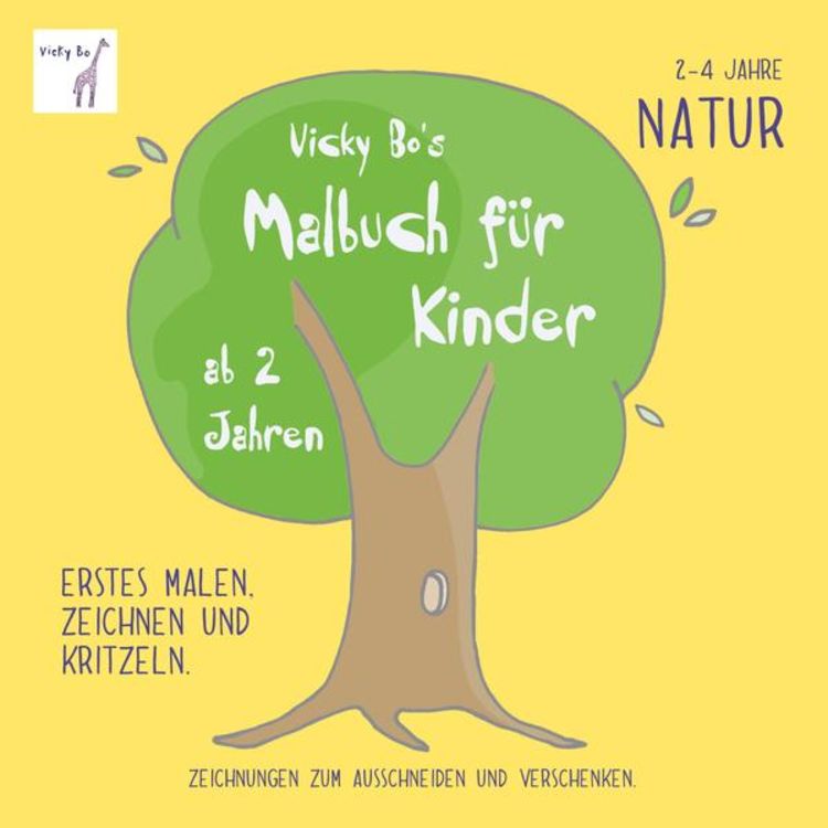 Produktbild: Malbuch Natur ab 2 Jahre