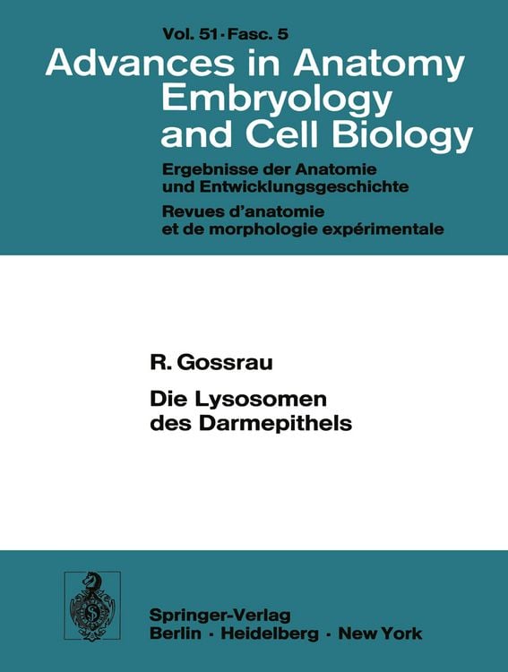 Produktbild: Die Lysosomen des Darmepithels