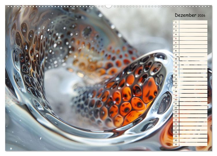 Produktbild: Elegante Wunderwelten (hochwertiger Premium Wandkalender 2026 DIN A2 quer), Kunstdruck in Hochglanz