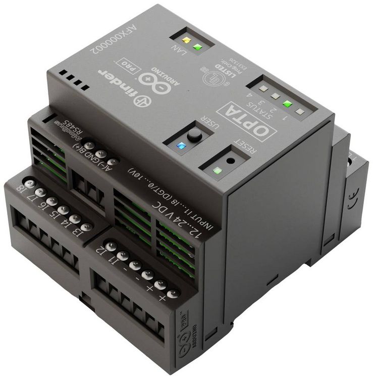 Produktbild: Arduino Opta WiFi AFX00002 SPS-Kommunikationsmodul 12 V/DC, 24 V/DC