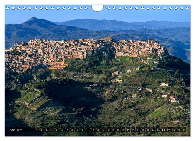 Produktbild: Sizilien &ndash; Landschaft und Architektur (Wandkalender 2026 DIN A4 quer), CALVENDO Monatskalender