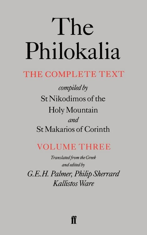 Produktbild: The Philokalia, Volume 3