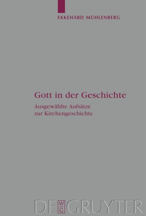 Produktbild: Gott in der Geschichte