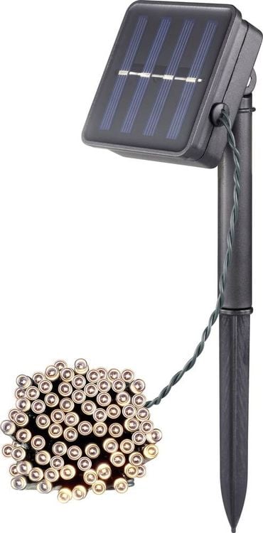 Produktbild: WS-SL02 100L Solar-Lichterkette LED 0.3W Grün