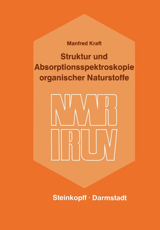 Produktbild: Struktur und Absorptionsspektroskopie Organischer Naturstoffe