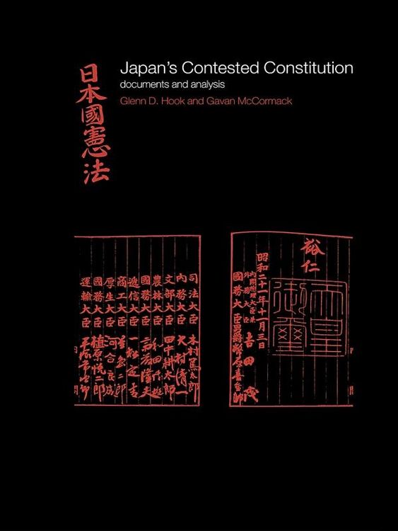 Produktbild: Japan's Contested Constitution