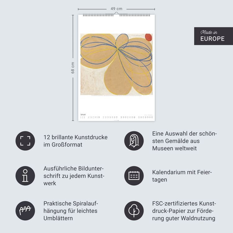 Produktbild: Hilma af Klint Kalender 2027