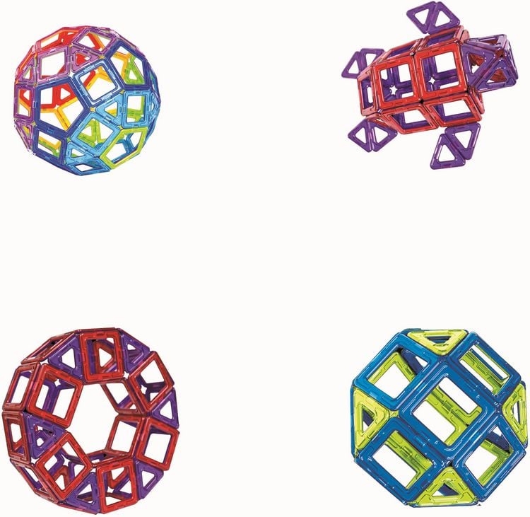 Produktbild: Magformers Standard Set 62-teilig Magnetspiel