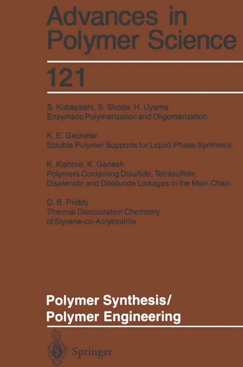 Produktbild: Polymer Synthesis/Polymer Engineering