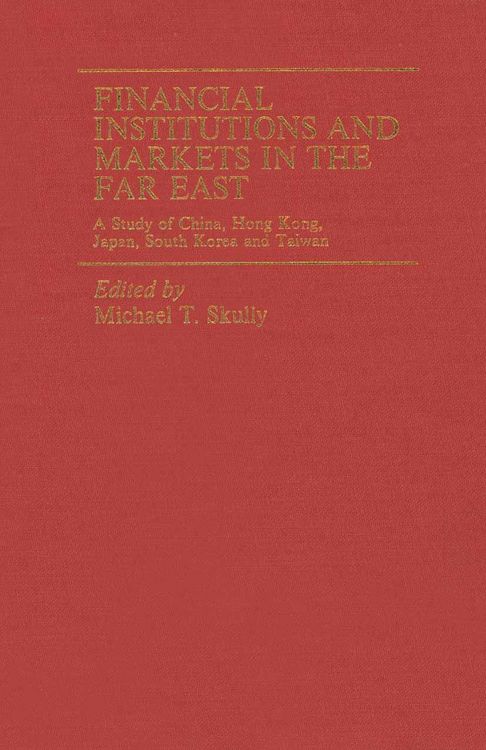 Produktbild: Financial Institutions and Markets in the Far East