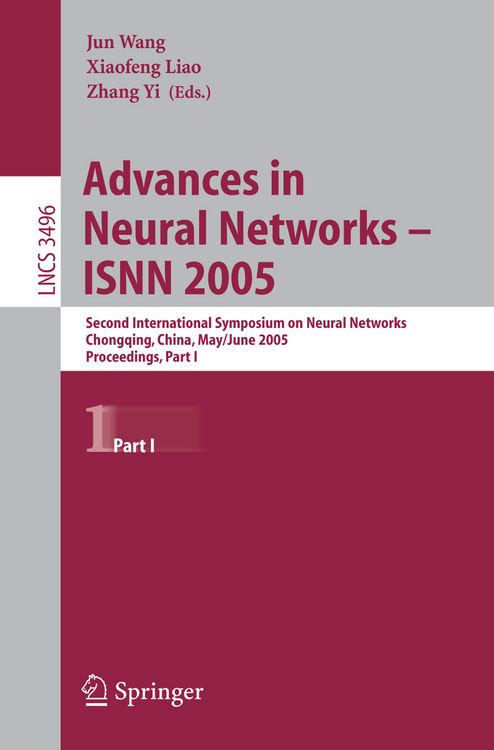 Produktbild: Advances in Neural Networks - ISNN 2005