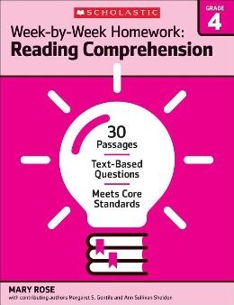 Produktbild: Week-By-Week Homework: Reading Comprehension Grade 4