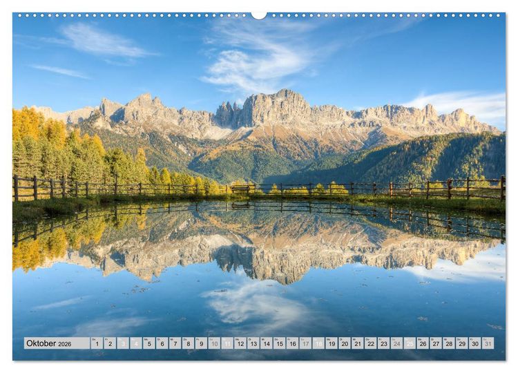 Produktbild: Wundersch&ouml;ne Dolomiten (Wandkalender 2026 DIN A2 quer), CALVENDO Monatskalender