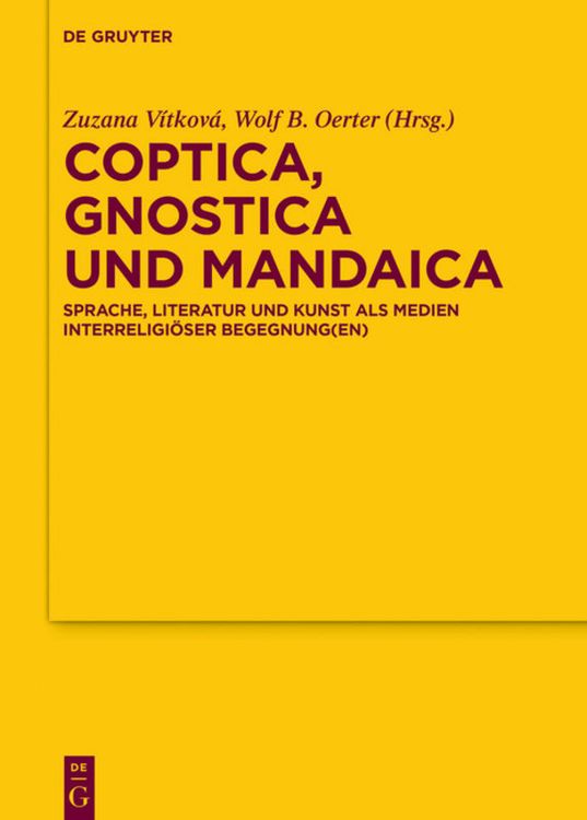 Produktbild: Coptica, Gnostica und Mandaica