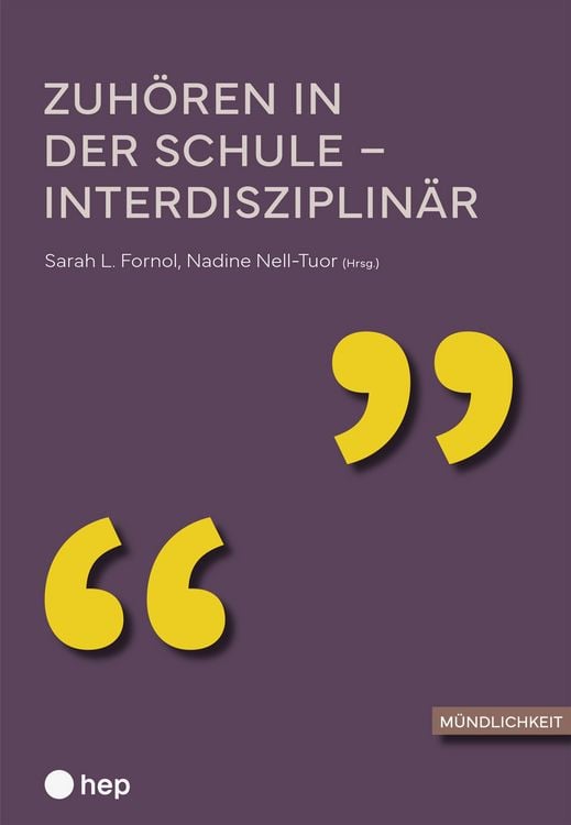 Produktbild: Zuh&ouml;ren in der Schule -- interdisziplin&auml;r