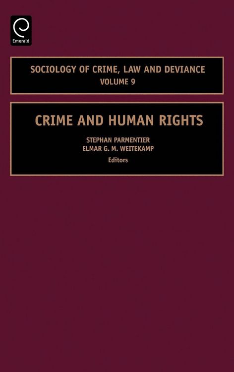 Produktbild: Crime and Human Rights