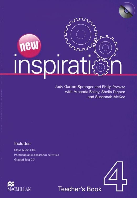 Produktbild: New Inspiration. Level 4. Teacher's Book with Test-CD-ROM and 3 Class Audio-CDs
