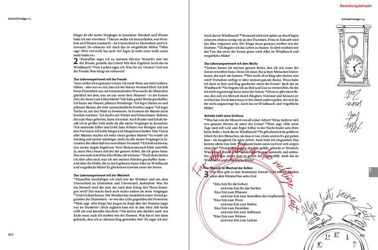 Produktbild: Basisbibel. Die Kompakte. Art Journaling Kreativedition zum k&uuml;nstlerischen Selbstgestalten. Kreative Bibelarbeit: moderne Bibel&uuml;bersetzung mit Schreibrand zum Malen, Zeichnen und Collagieren