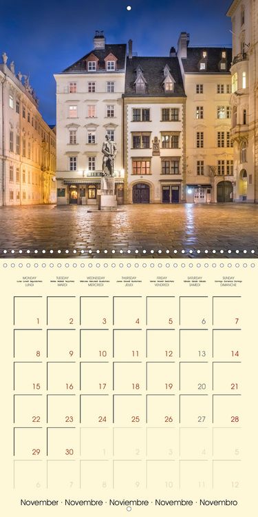 Produktbild: Heindl, K: Beautiful Vienna (Wall Calendar 2021 300 &times; 300 mm