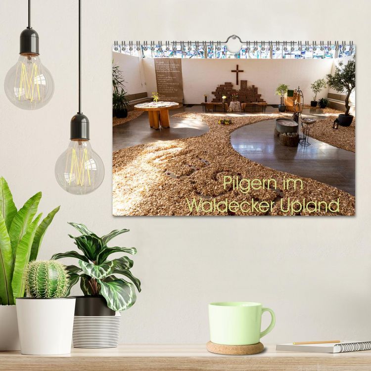 Produktbild: Pilgern im Waldecker Upland (Wandkalender 2026 DIN A4 quer), CALVENDO Monatskalender