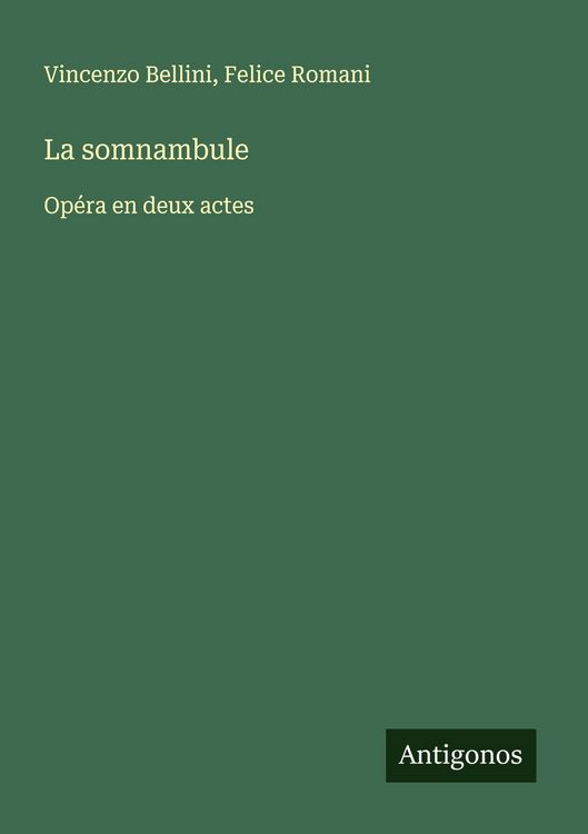 Produktbild: La somnambule