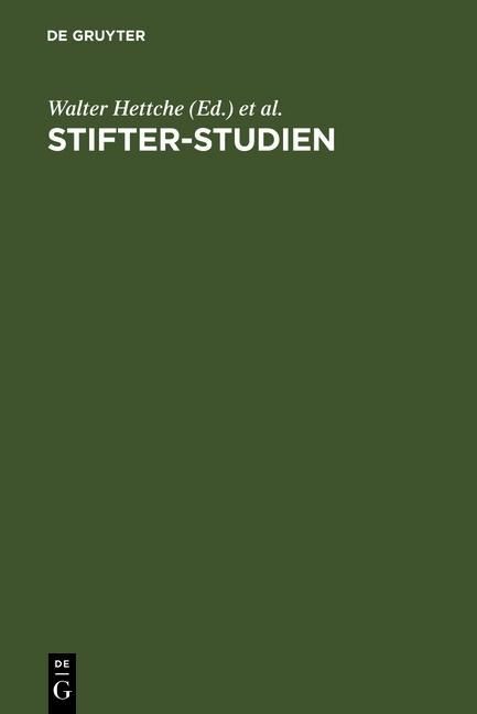 Produktbild: Stifter-Studien