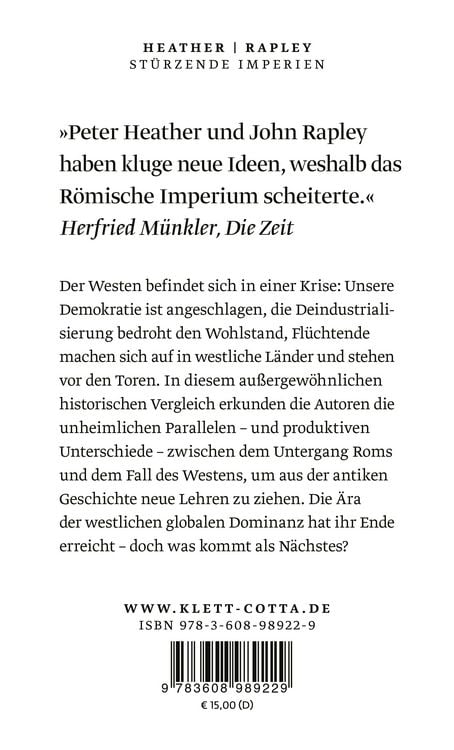 Produktbild: St&uuml;rzende Imperien