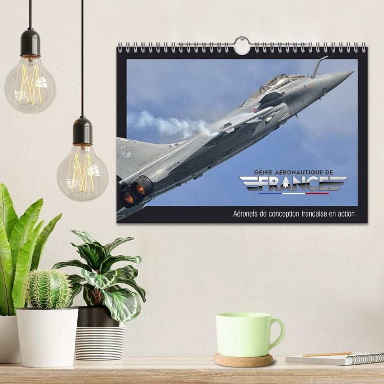 Produktbild: G&eacute;nie a&eacute;ronautique de France (Calendrier mural 2026 DIN A4 vertical), CALVENDO calendrier mensuel