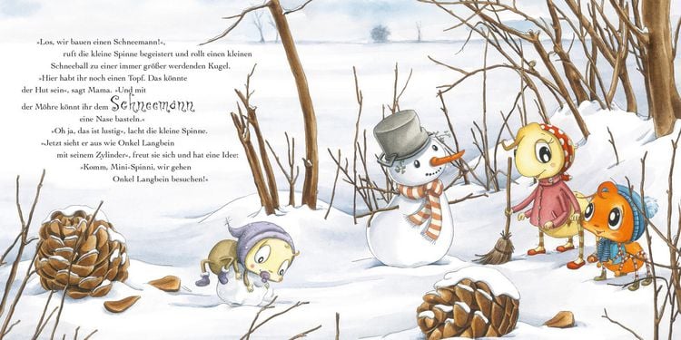 Produktbild: Maxi Pixi 506: Die kleine Spinne Widerlich: Wundervolle Winterzeit