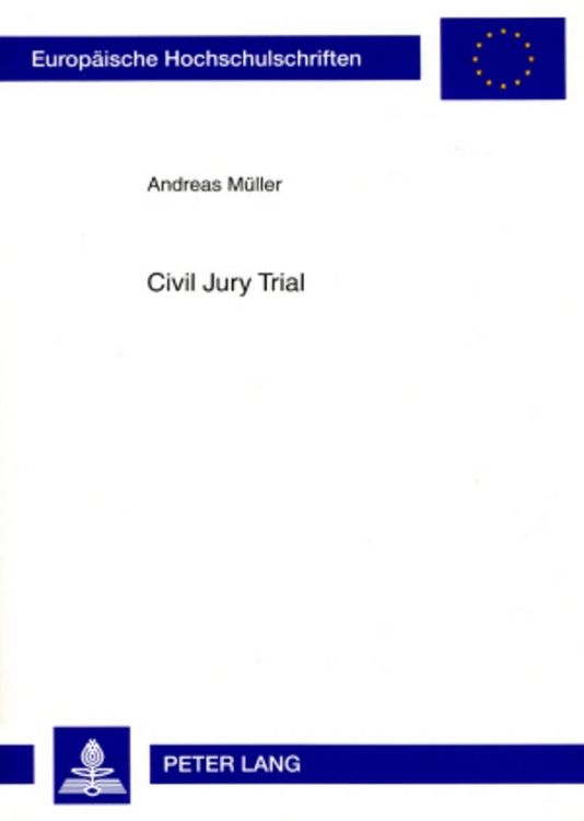 Produktbild: Civil Jury Trial