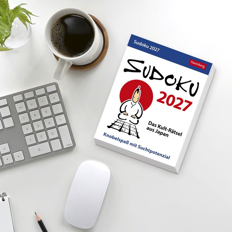 Produktbild: Sudoku Tagesabrei&szlig;kalender 2027 - Das Kult-R&auml;tsel aus Japan