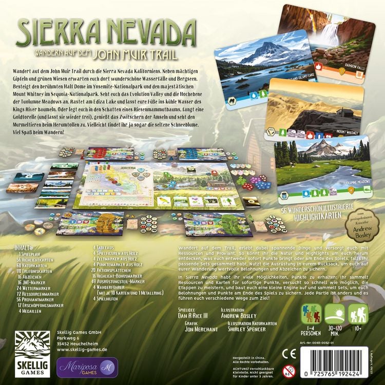 Produktbild: Sierra Nevada - Wandern auf dem John Muir Trail