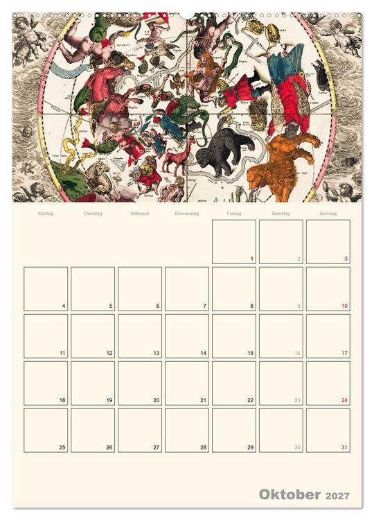 Produktbild: Zu den Sternen - mit Planerfunktion (hochwertiger Premium Wandkalender 2027 DIN A2 hoch), Kunstdruck in Hochglanz