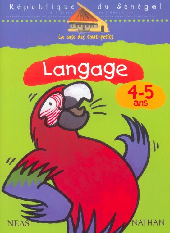 Produktbild: La Case des Tout-Petits Langage 4-5 Ans Cahier D'activites Senegal