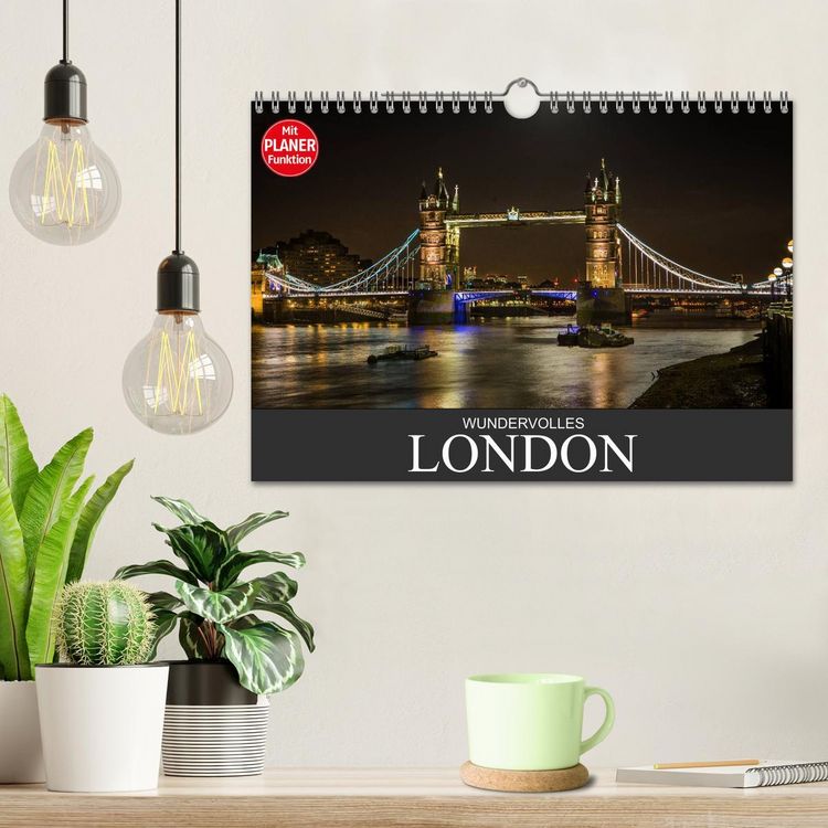 Produktbild: Wundervolles London (Wandkalender 2026 DIN A4 quer), CALVENDO Monatskalender