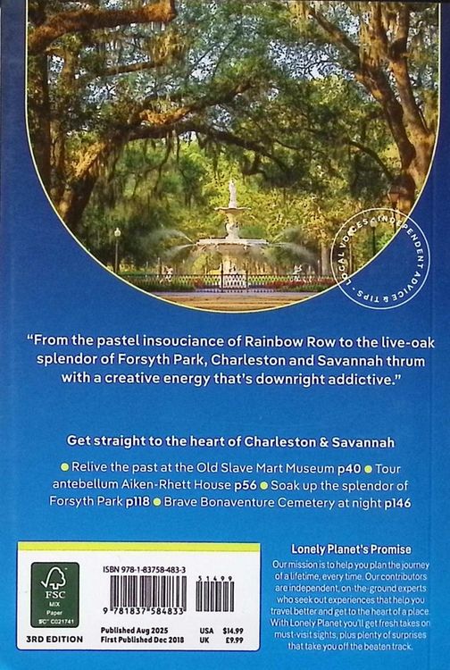 Produktbild: Lonely Planet Pocket Charleston & Savannah