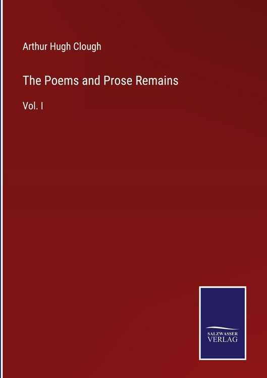Produktbild: The Poems and Prose Remains