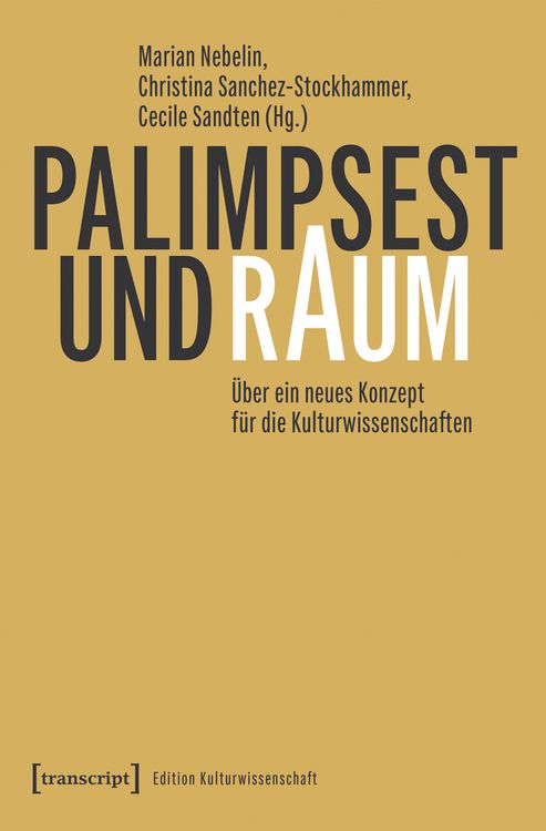 Produktbild: Palimpsest und Raum