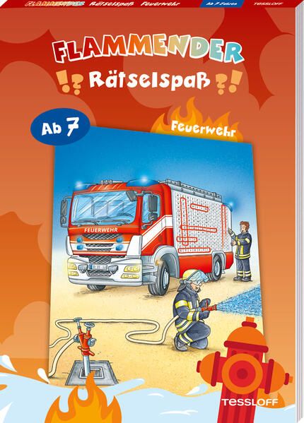 Produktbild: Flammender R&auml;tselspa&szlig;. Feuerwehr