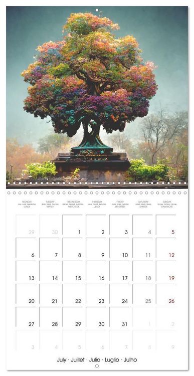 Produktbild: Dream Tree (Wall Calendar 2026 12 &times; 12 Inch) CALVENDO 12 Month Wall Calendar