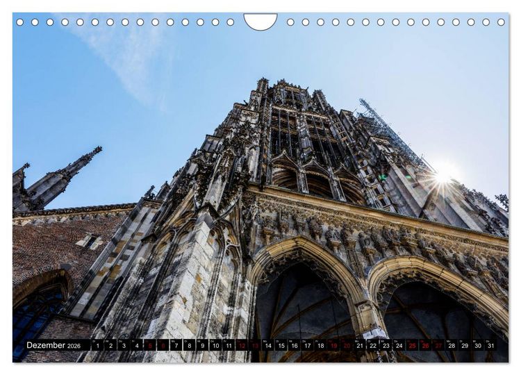 Produktbild: Ulm einfach liebenswert (Wandkalender 2026 DIN A4 quer), CALVENDO Monatskalender