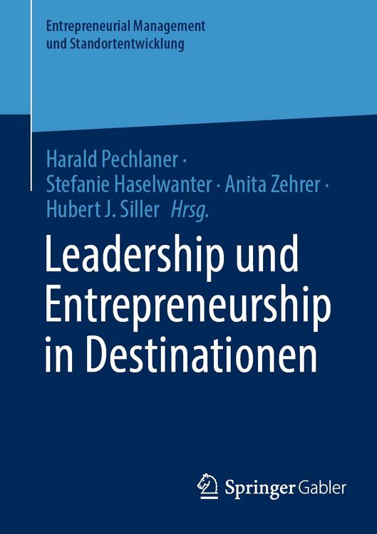 Produktbild: Leadership und Entrepreneurship in Destinationen