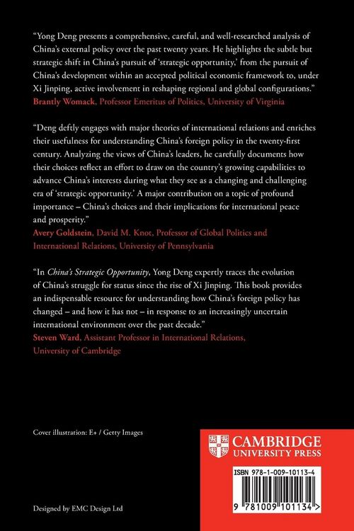 Produktbild: China's Strategic Opportunity