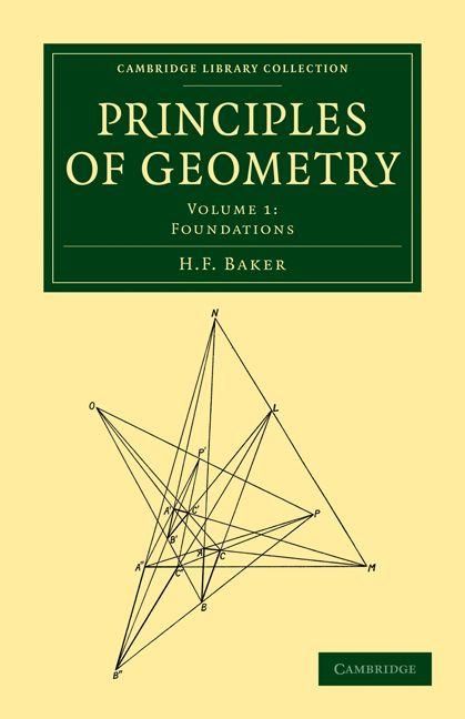 Produktbild: Principles of Geometry