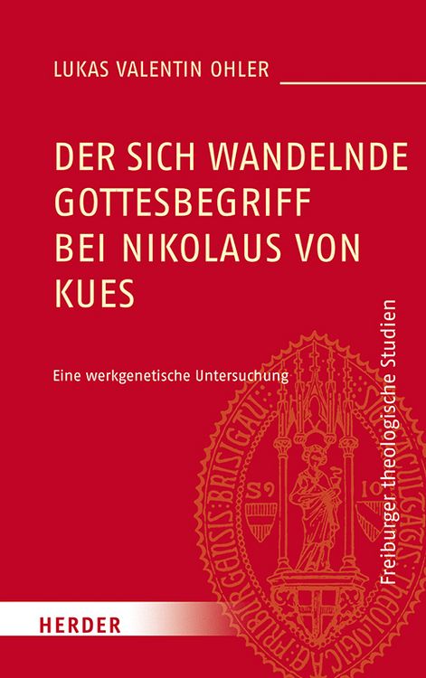 Produktbild: Der sich wandelnde Gottesbegriff bei Nikolaus von Kues